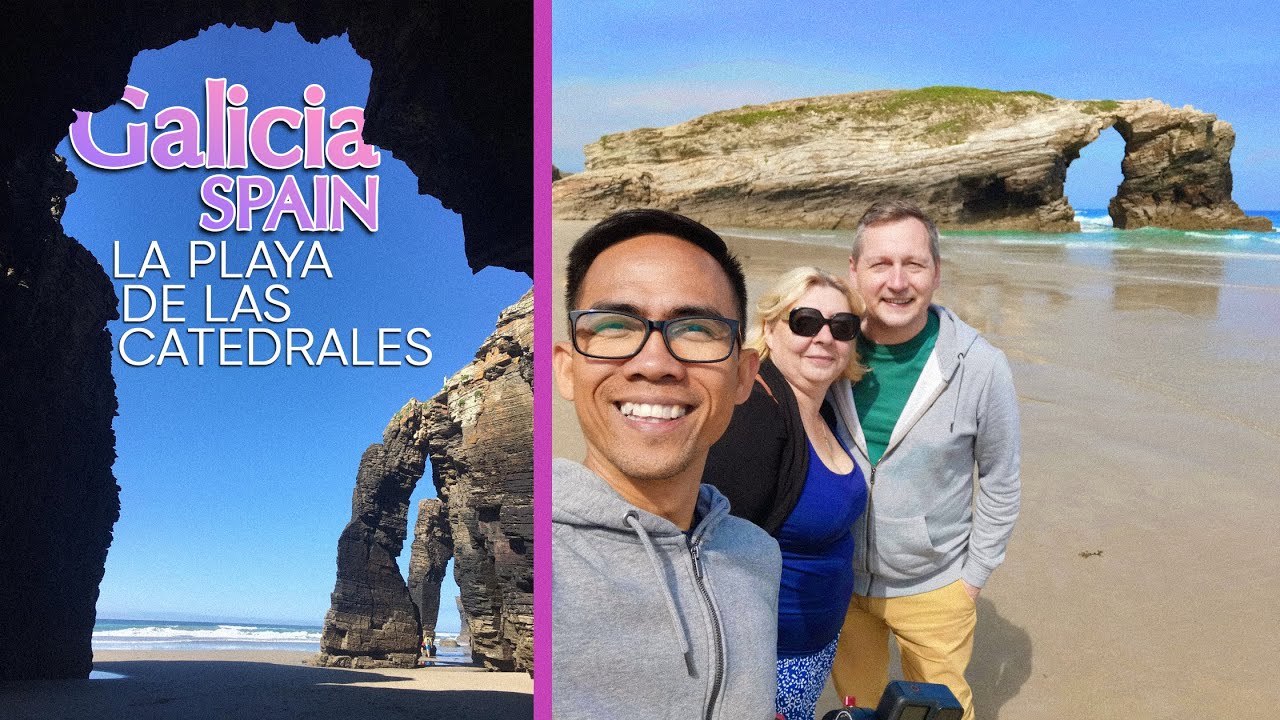 La Playa de Las Catedrales: Природный собор на пляже в Галисии, Испания | The Planet V [4K]
