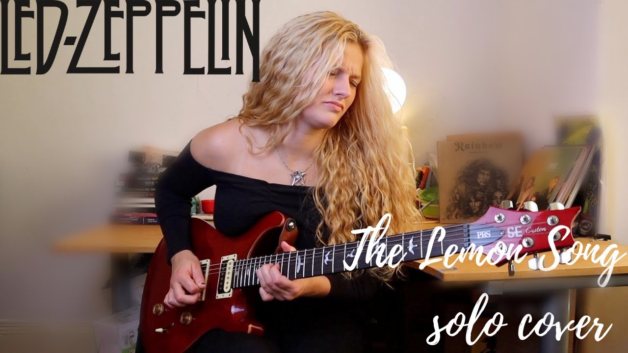 Led Zeppelin | The Lemon Song - Guitar Solo Cover by Eliza Lee