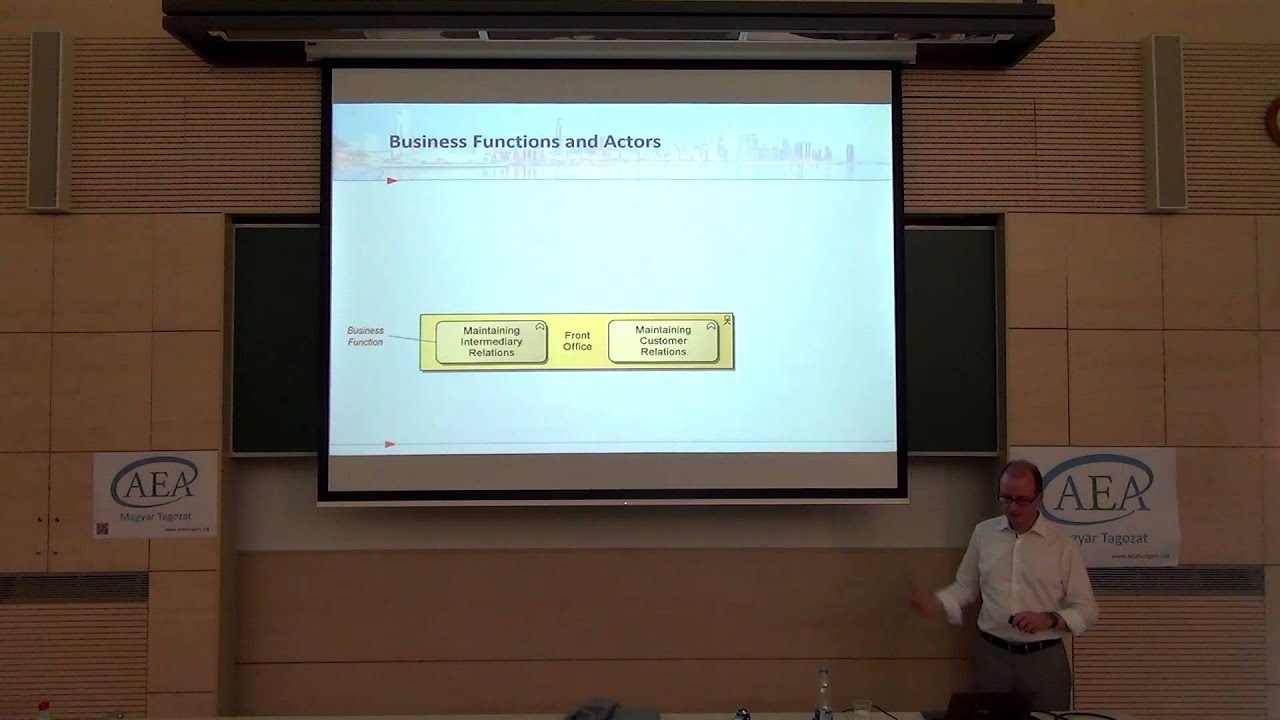 AEA rendezv&eacute;ny: ArchiMate - Marc Lankhorst