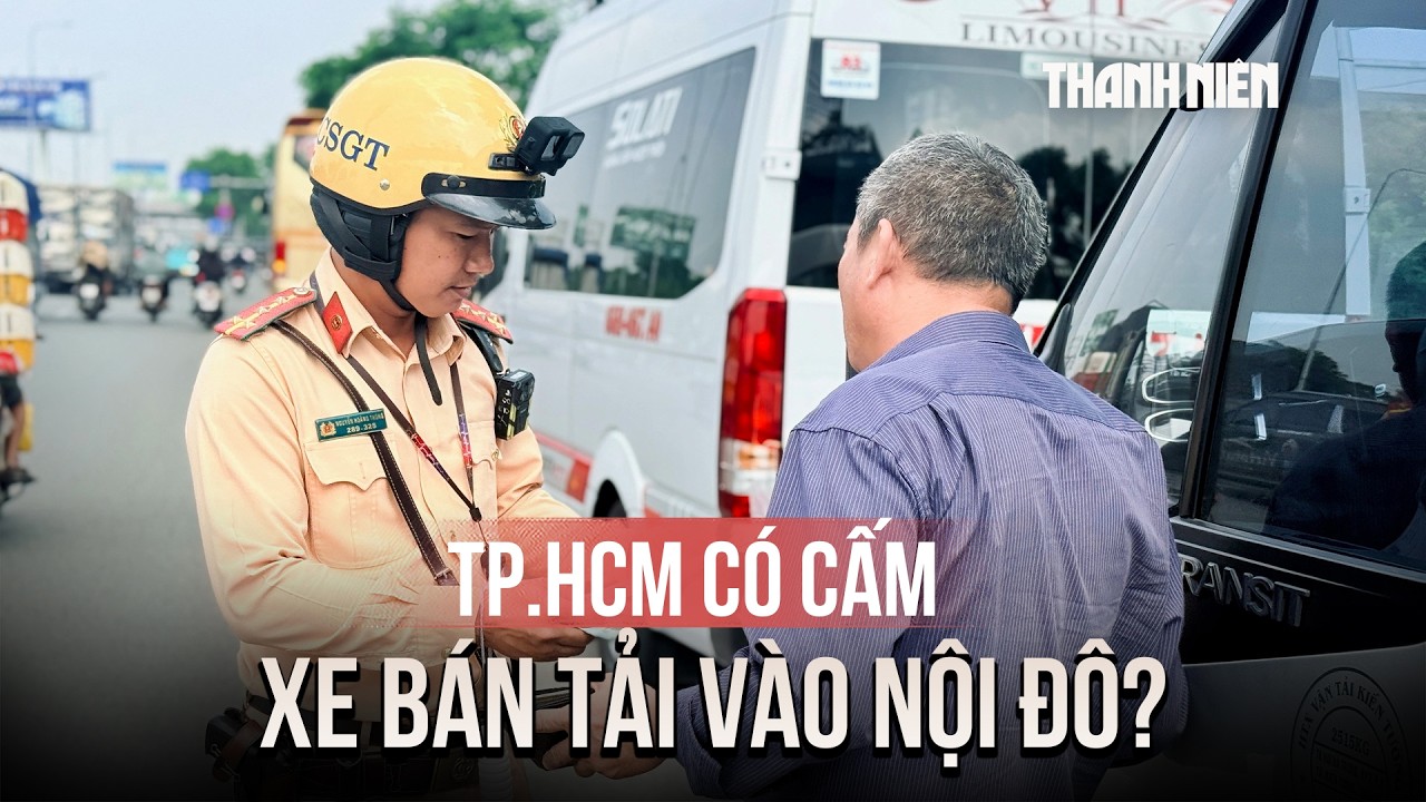 TP.HCM c&oacute; cấm xe b&aacute;n tải v&agrave;o nội đ&ocirc;?: Sở X&acirc;y dựng n&oacute;i r&otilde;