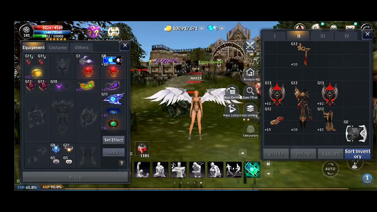 Cabal Mobile: Wizard Gear Showcase. Free to Play player. (phoenix server)