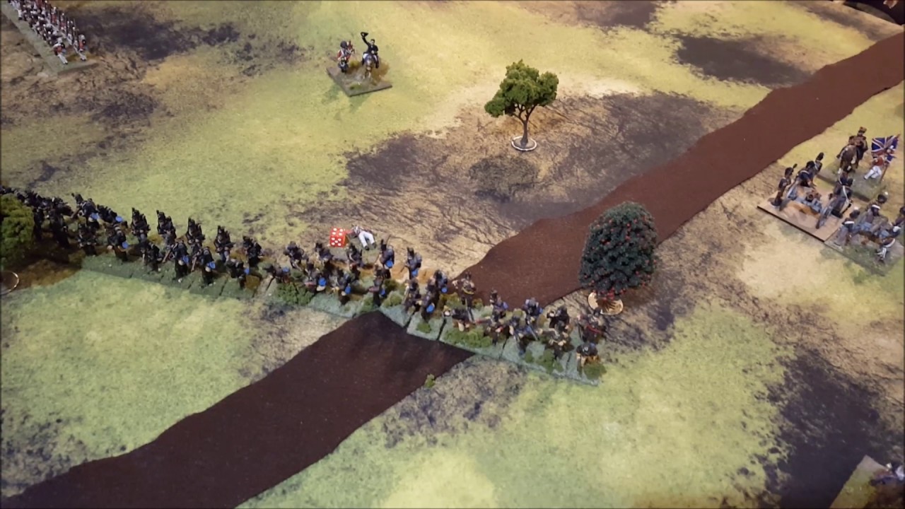 Black Powder Battle Report 500pt Divisions!  Brits v French July 1810