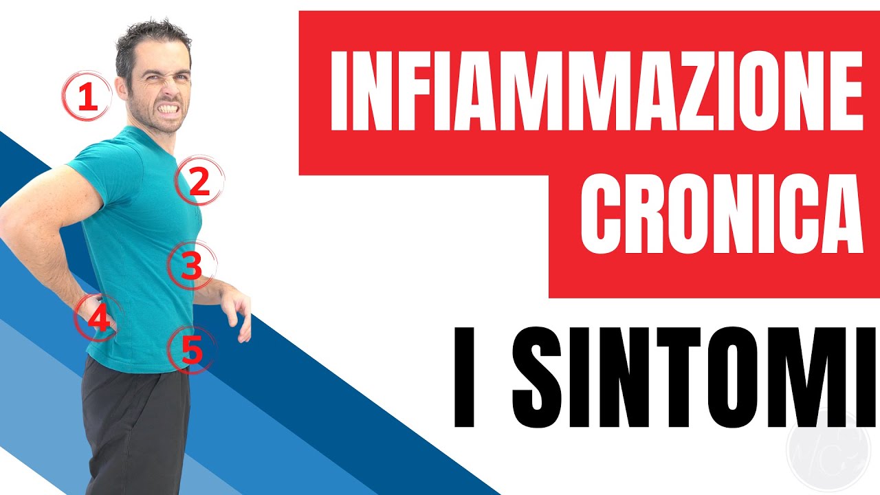 10 sintomi di INFIAMMAZIONE cronica (ne hai almeno 3?) + soluzioni 