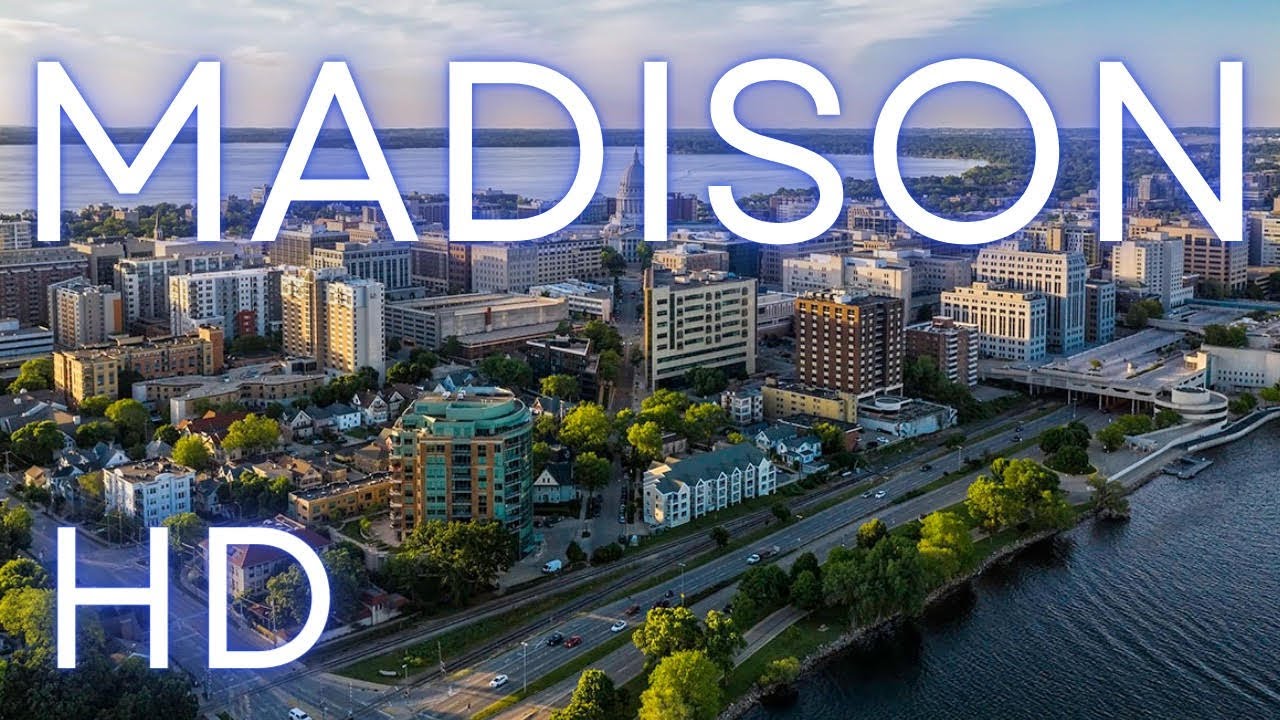 Madison, Wisconsin in HD: Stunning Drone Footage