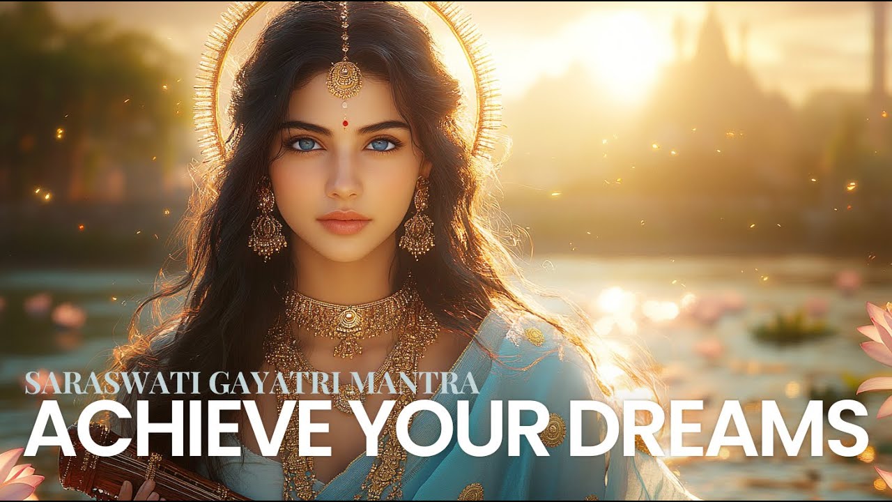 ☀️𝟏𝟎𝟖𝐓𝐈𝐌𝐄𝐒  Manifest Your Talents: Saraswati Gayatri Mantra That Opens The Gates To Creativity 🎨