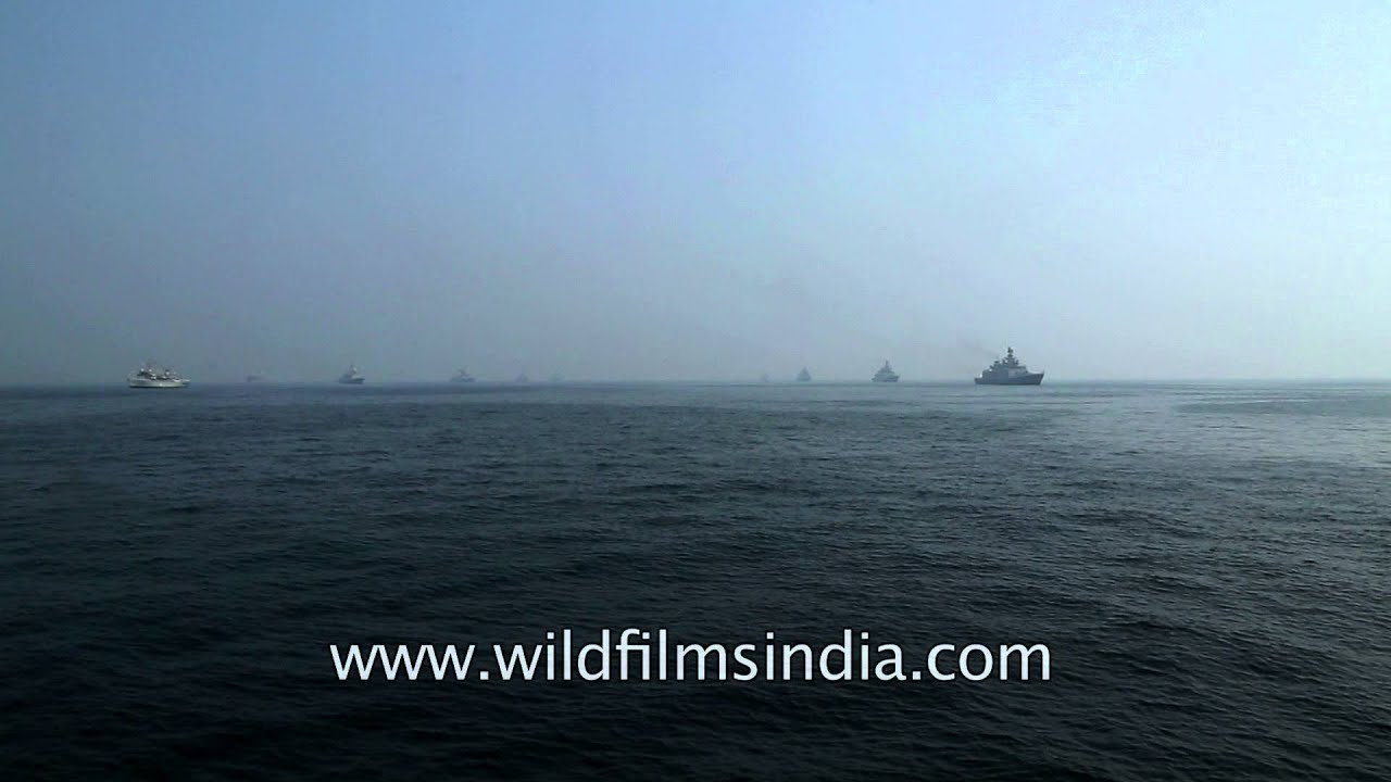 Sailing on waters of Eastern Naval Command, India