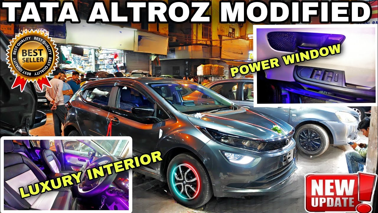 TATA ALTROZ XE MODIFIED✅BEST INTERIOR, GENUINE PARTS🔥 LIFETIME WARRENTY #tataaltroz #tataaltroz2025