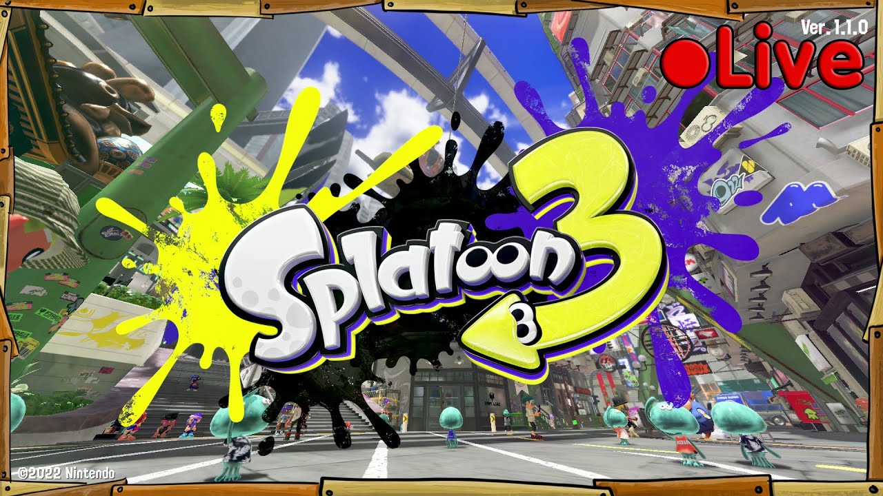 Checking Out Splatoon 3 - VOD