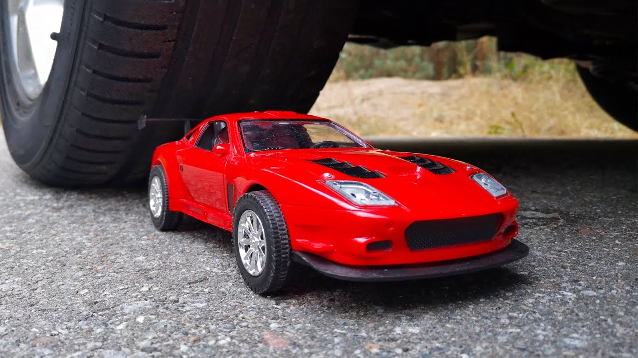 Experiment: Car vs Car toy and other Things! Crush Bang Show