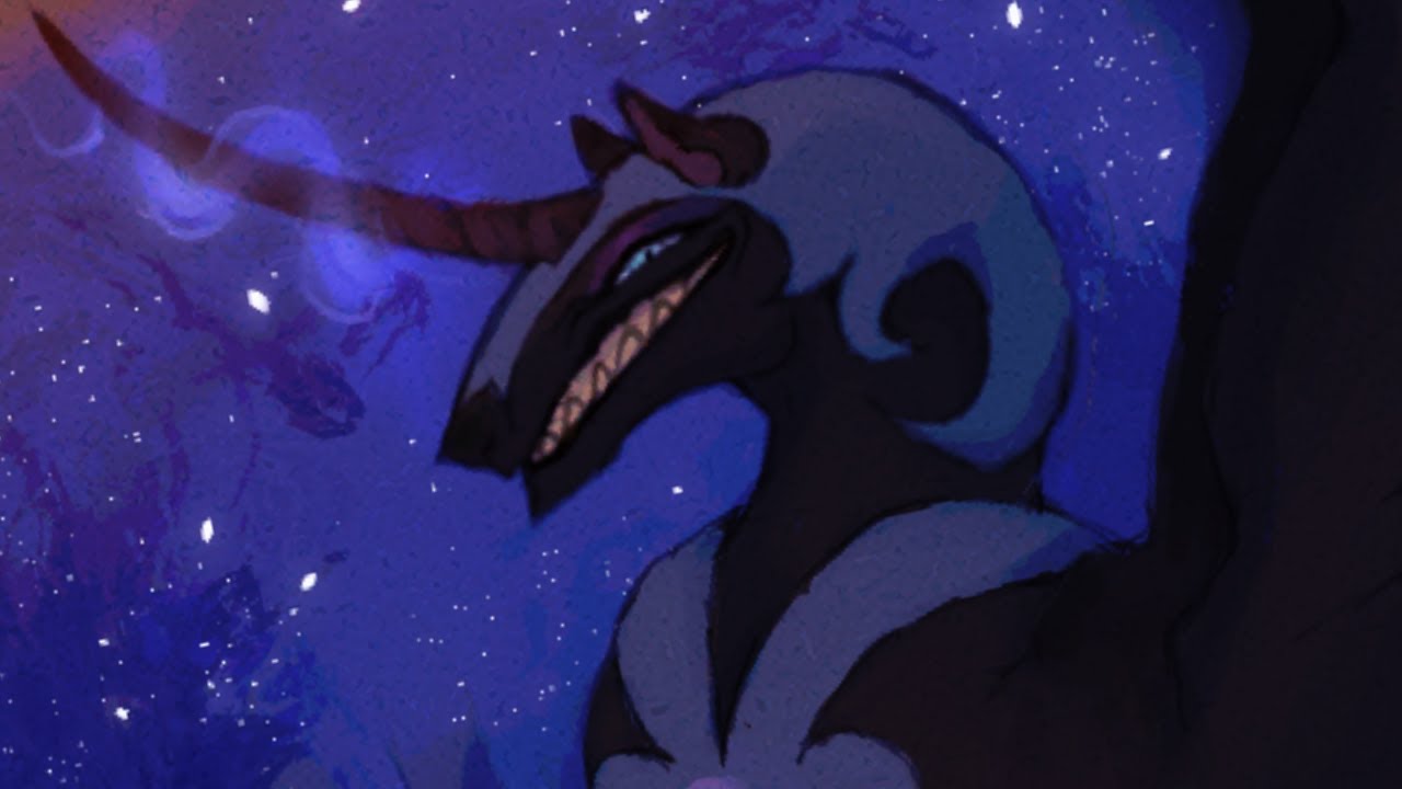 Nightmare Moon AHHHHHHHHHHHHHHHHHHHHHHHHHHHHHHHHHH - speedpaint
