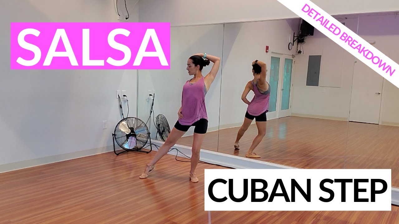 Salsa Body Movement The Cuban Step | Salsa Steps to Learn | Detailed Breakdown of Salsa Technique