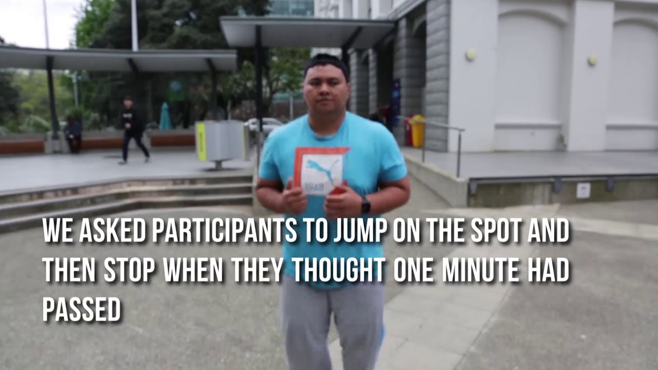Experiment on Time Perception
