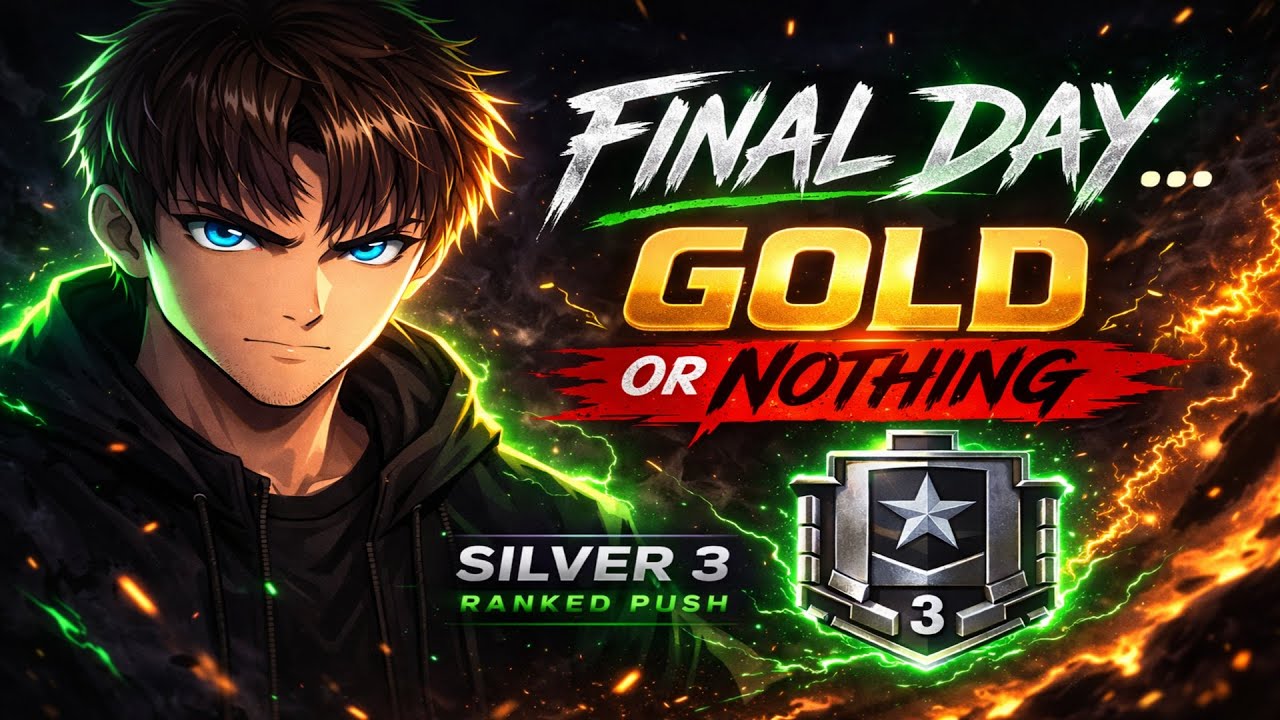 FINAL DAY… GOLD OR NOTHING | Silver 3 Ranked