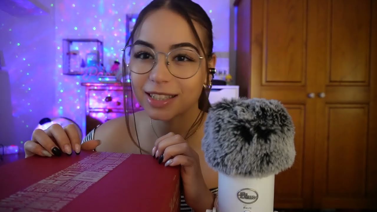 ASMR UNBOXING CAJA PROZIS #5🏋🏽‍♀️| (SOFT SPOKEN +Talking en español | ASMR para dormir - Pandasmr