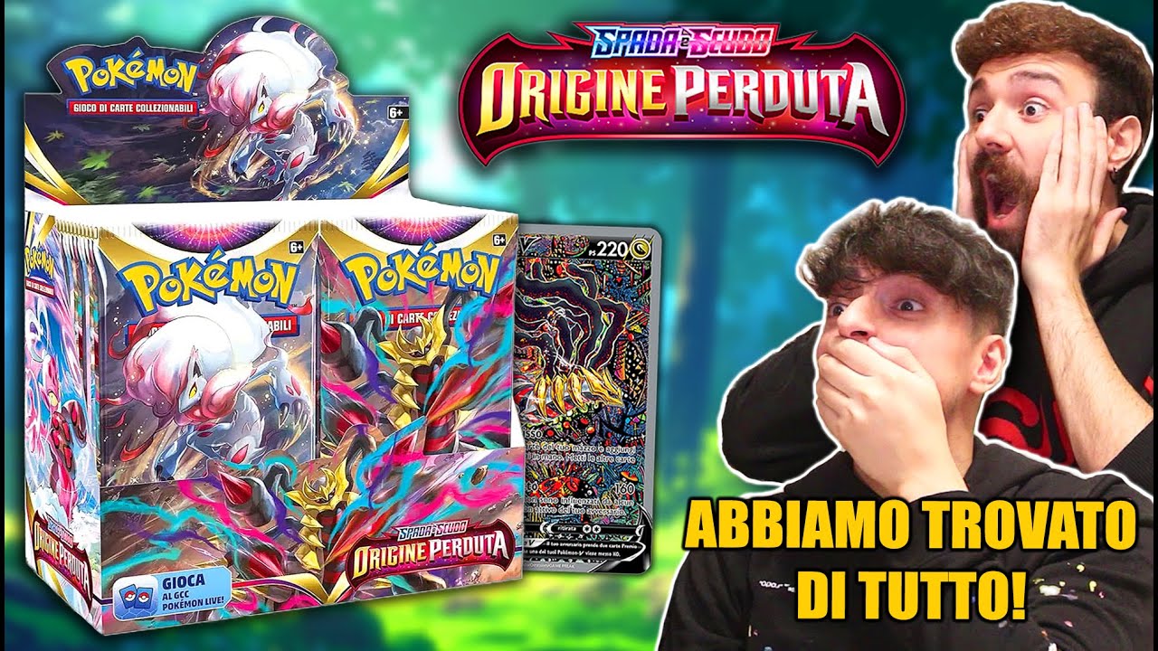 ORIGINE PERDUTA &Egrave; QUI! APRIAMO UN DISPLAY POKEMON DA 36 BUSTINE E TROVIAMO...