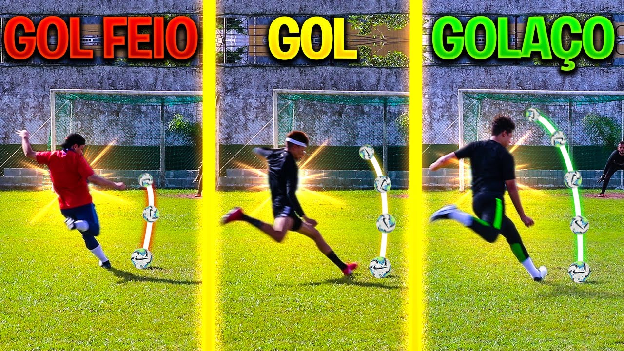 GOL FEIO, GOL ou GOLAÇO!! (GOL BONITO VALE MAIS!)