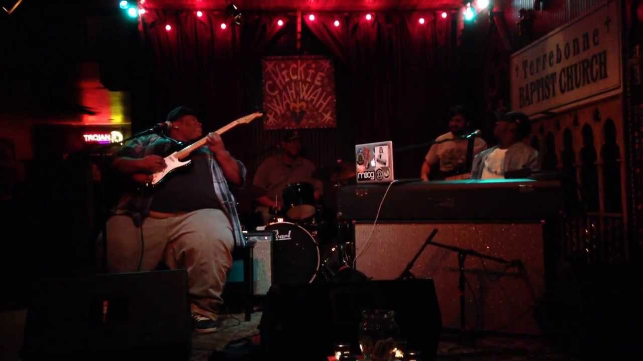 Nigel Hall Band playing 