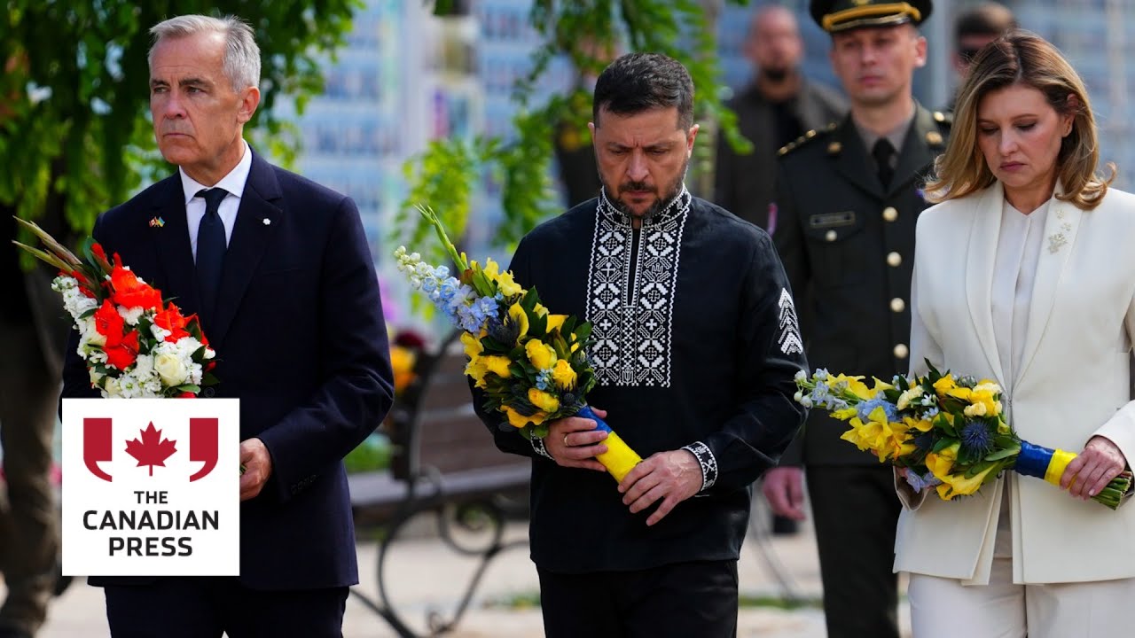 Ukrainian Canadians mark solemn Independence Day, appreciate Carney for Kyiv visit