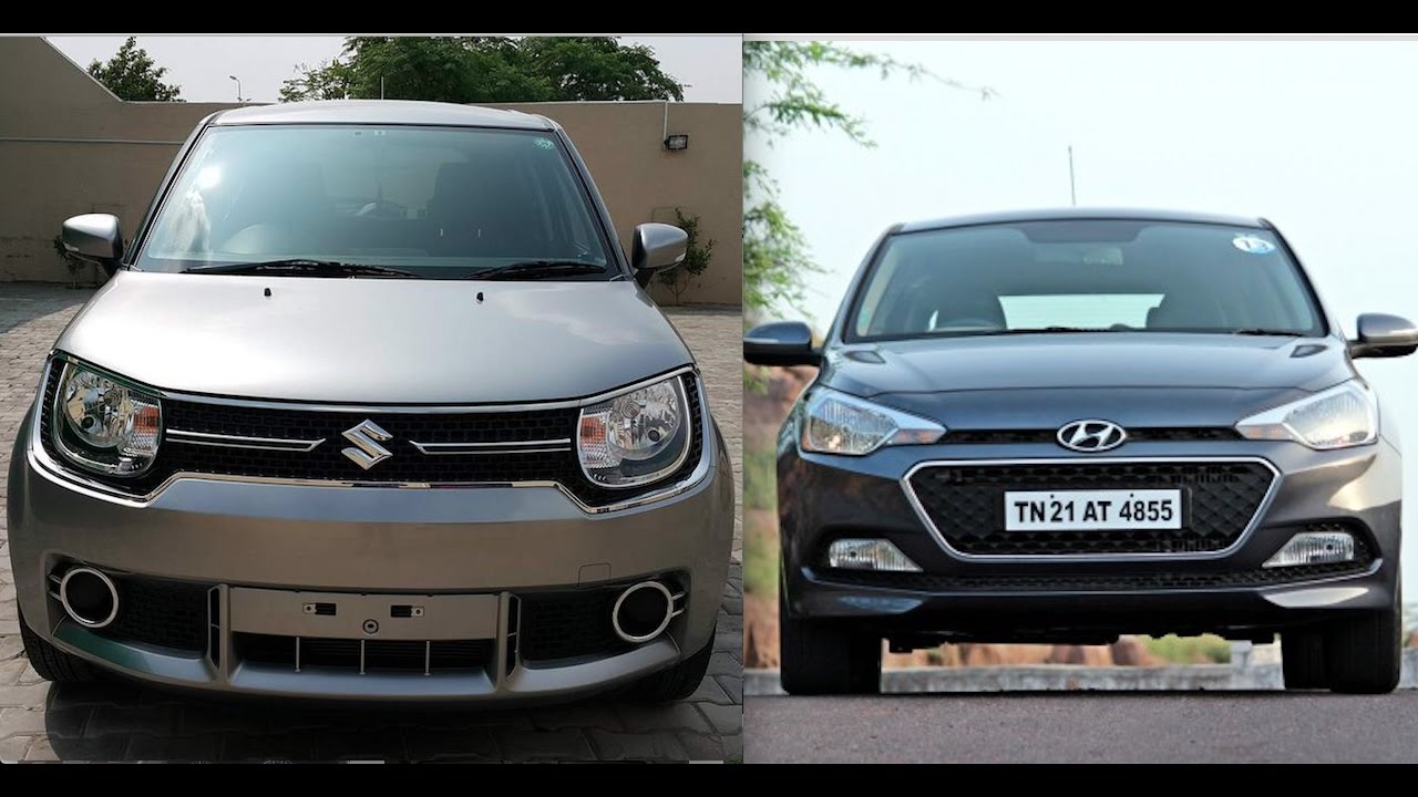 Maruti Suzuki IGNIS Vs Hyundai Elite i20