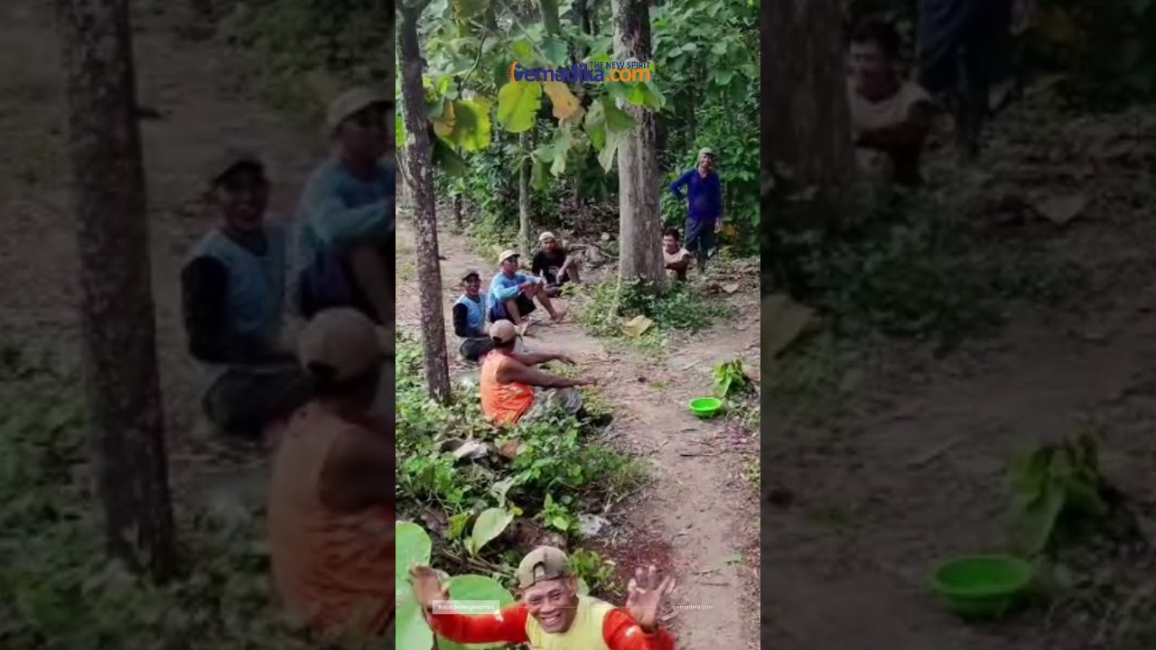 Pembangunan Jalan Makadam & Talud di Desa Ngrandah Rampung, Petani Makin Terbantu