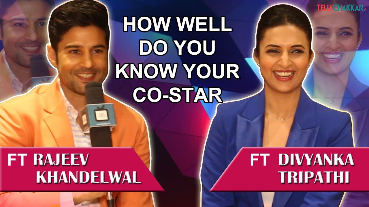 Divyanka & Rajeev take up co-star quiz I How well do you know your co-star I TellyChakkar