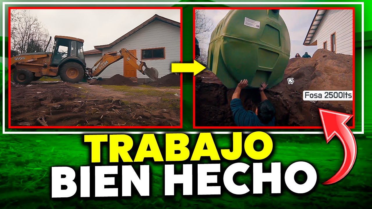 ✅ Instalación de Fosa Séptica 🏡 - BIOPLASTIC 🏪 nos hizo un VIDEO 🎥 COMERCIAL