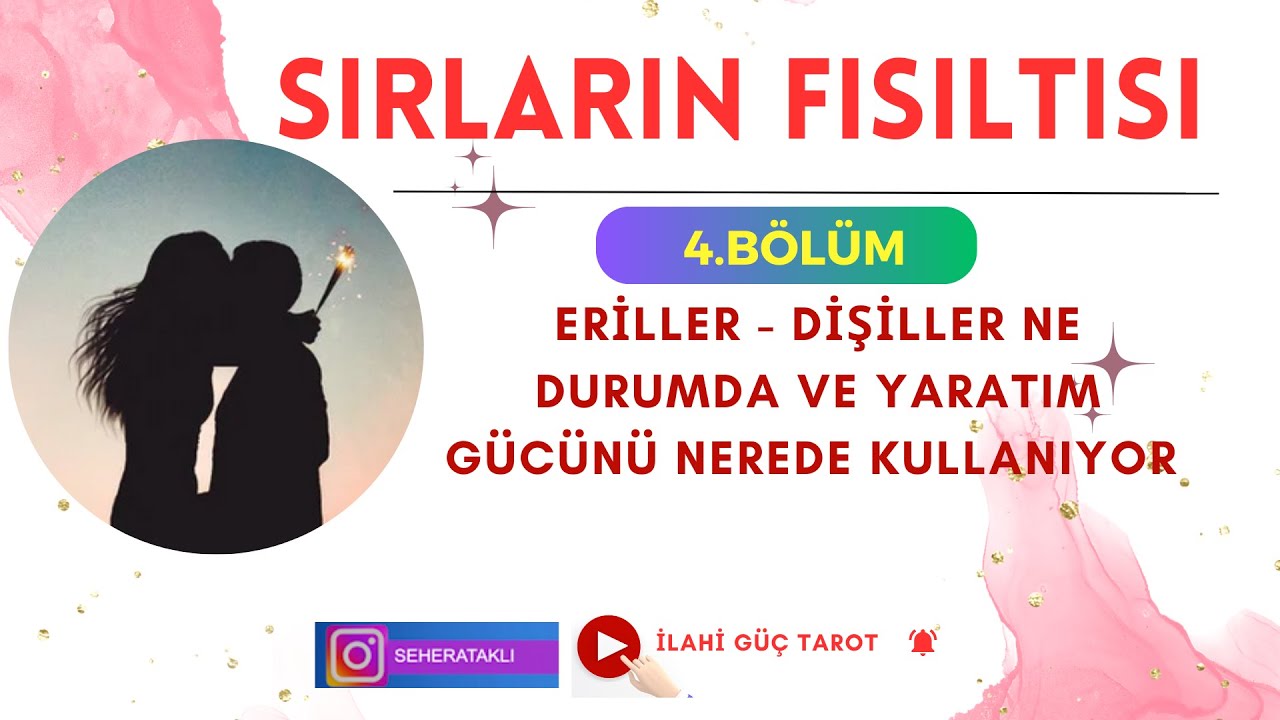 MASKÜLEN VE FEMİNEN ENERJİLERİN TÜM SIRLARI AÇIĞA ÇIKTI 🤫👀