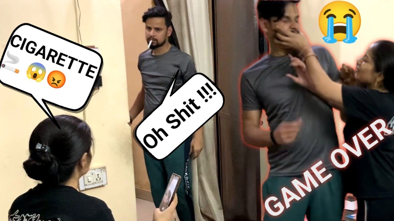 माचिस है क्या 😱 II Smoking prank On Wife II Jims kash #prank
