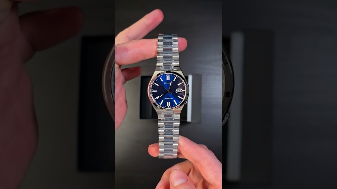 Citizen Tsuyosa blue dial (NJ0150-81L) asmr unboxing 🔵⌚️ #citizen #tsuyosa #watch