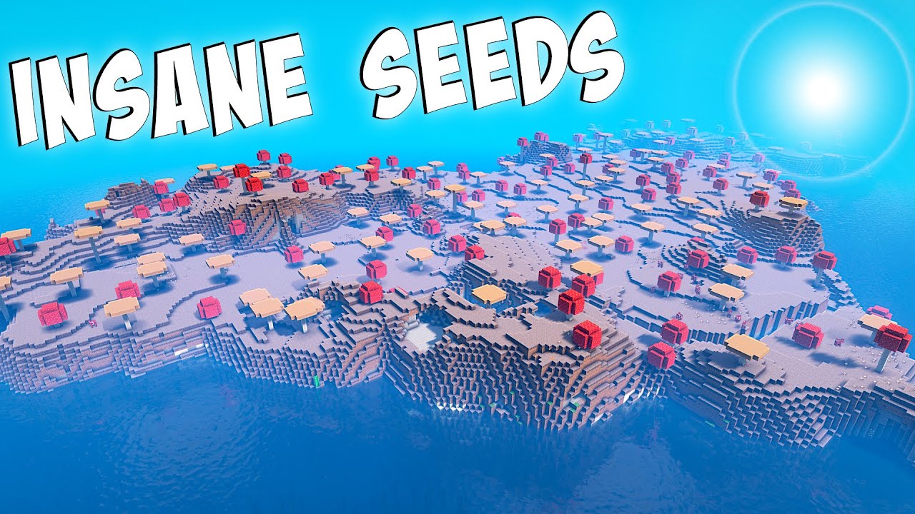 Very Best Seeds with a Village Spawn in Minecraft - Mushrooms!