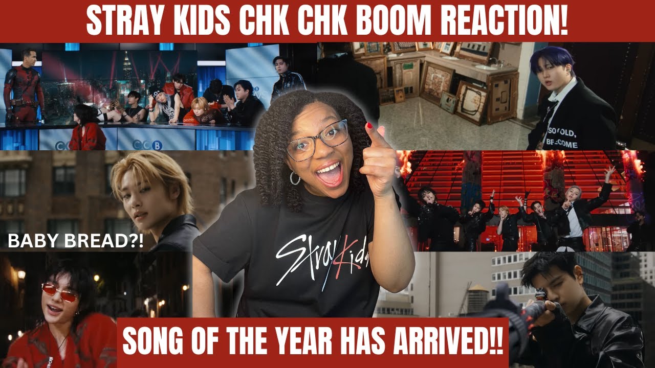 CHK CHK BOOM LEFT NO CRUMBS!! Stray Kids Chk Chk Boom MV Reaction!!
