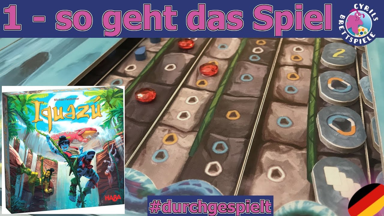 Iquazu - Komponenten & Regeln - Cyrils Brettspiele(S168E01)