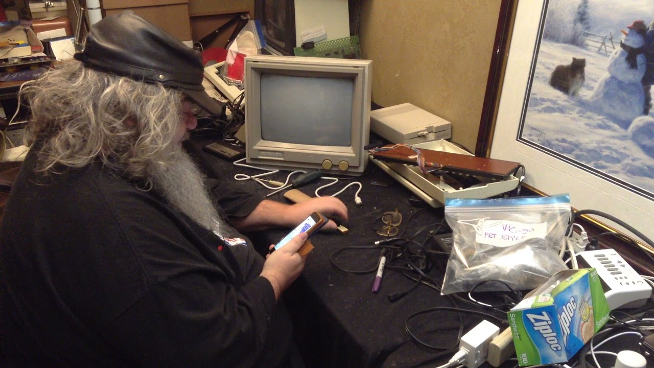 Commodore Vic-20 PET Style Keyboard Parted Out For Sale - Vic Key Cap 6502 RAM ROM C64 - Episode 812
