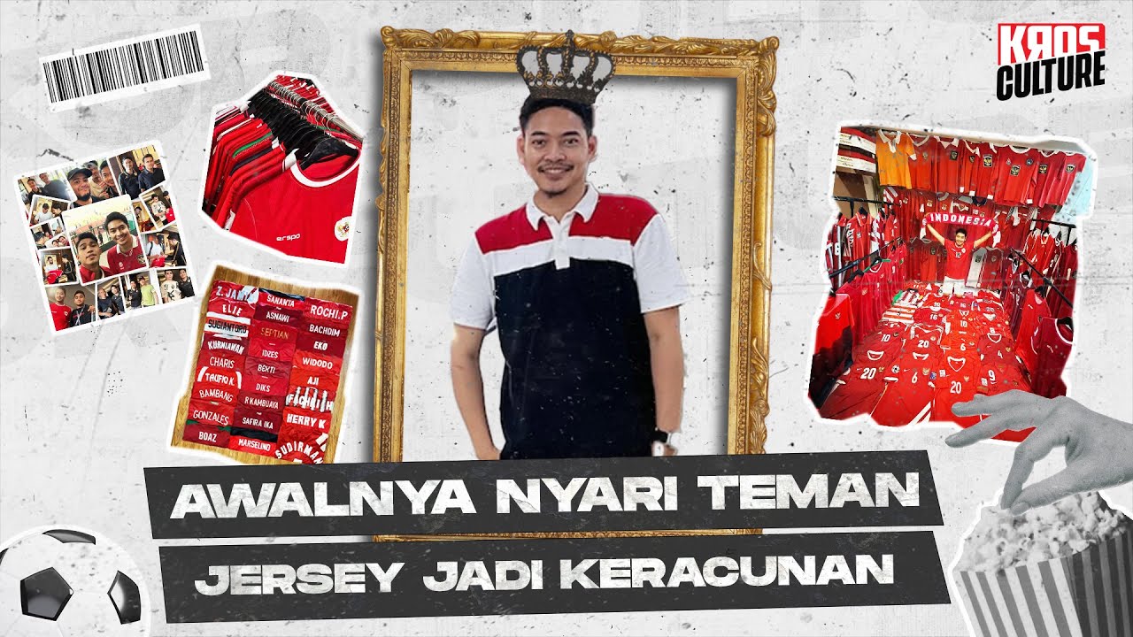 Mengintip Koleksi Jersey Timnas Indonesia Yang Sempat Viral Milik Bekti Nugroho