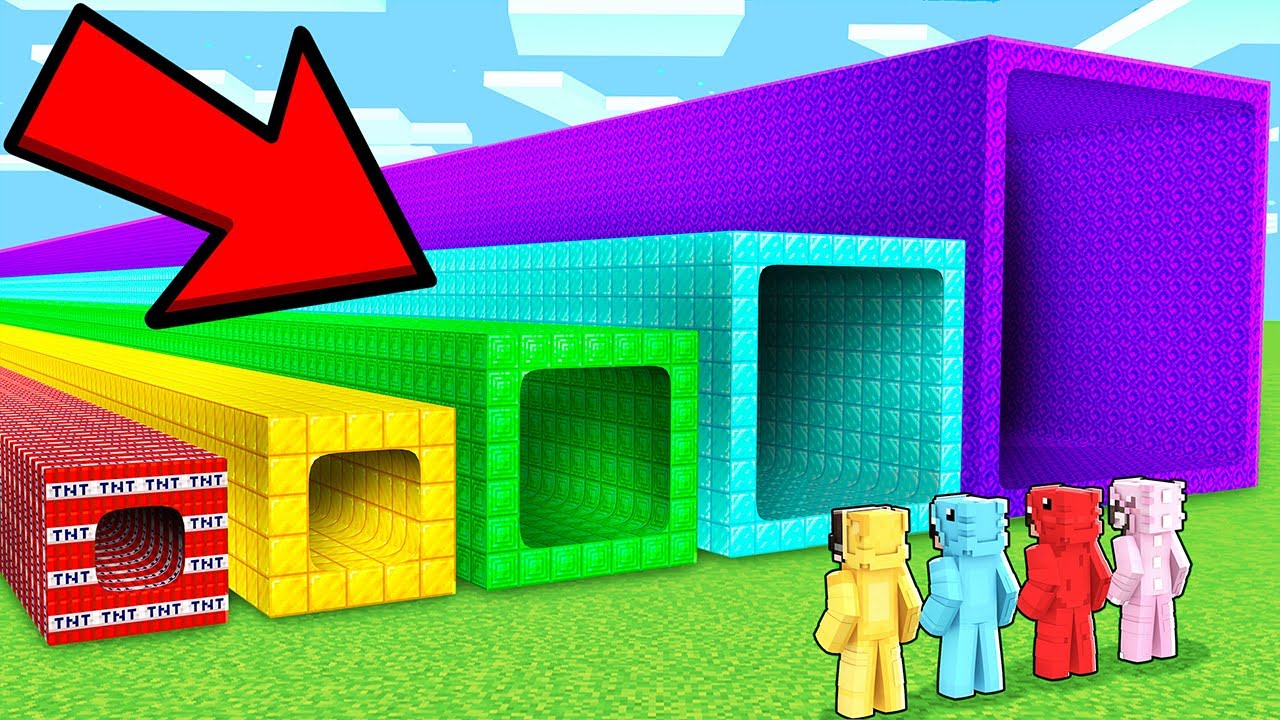 NIE WYBIERZ ZŁEGO TAJEMNEGO TUNELU w Minecraft!