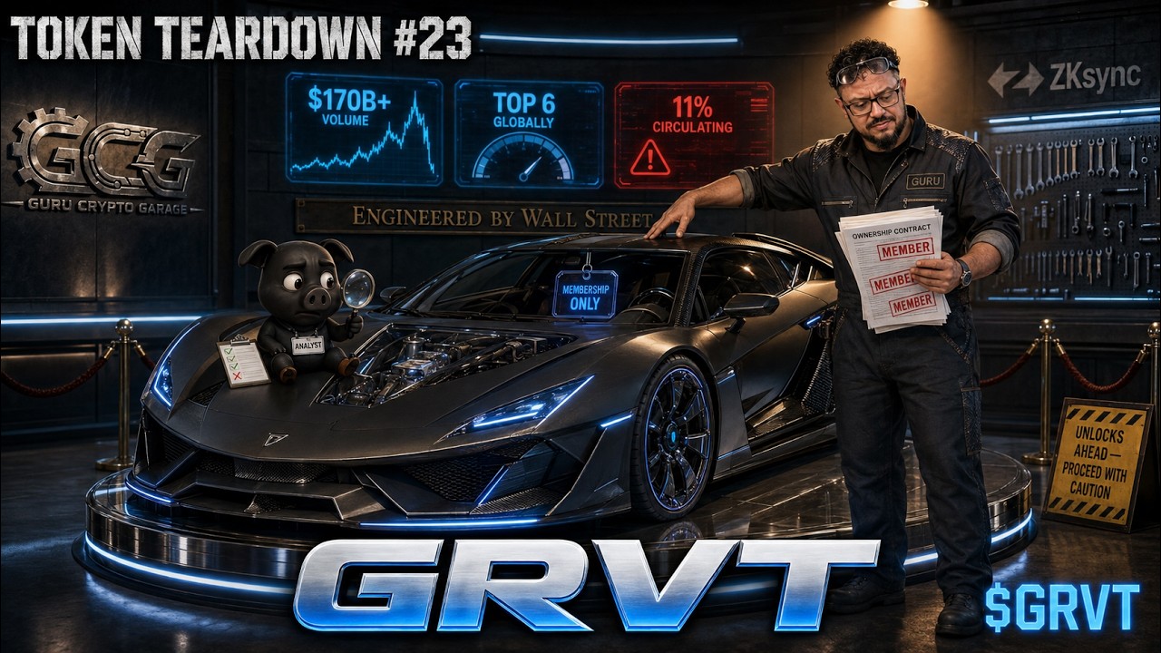 GRVT Token Teardown &mdash; The Concept Car | Goldman Built This Exchange