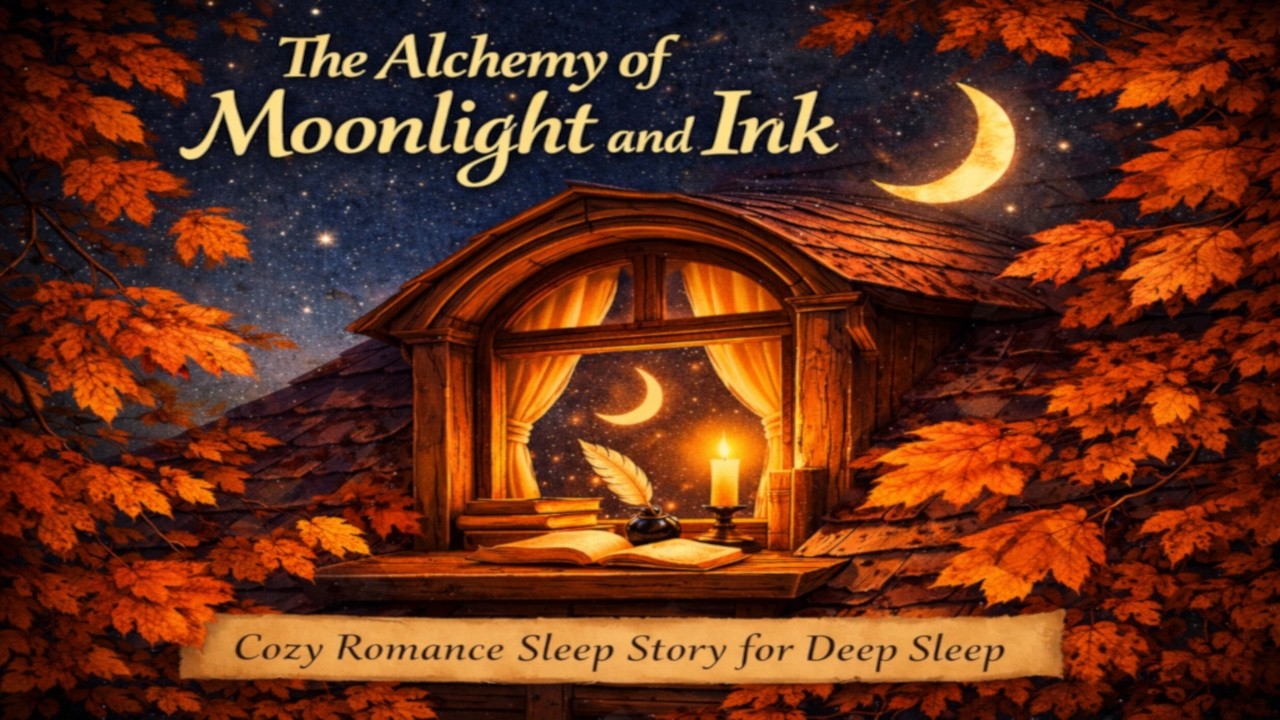 The Alchemy of Moonlight and Ink 🌙 Cozy Romance Sleep Story for Deep Sleep