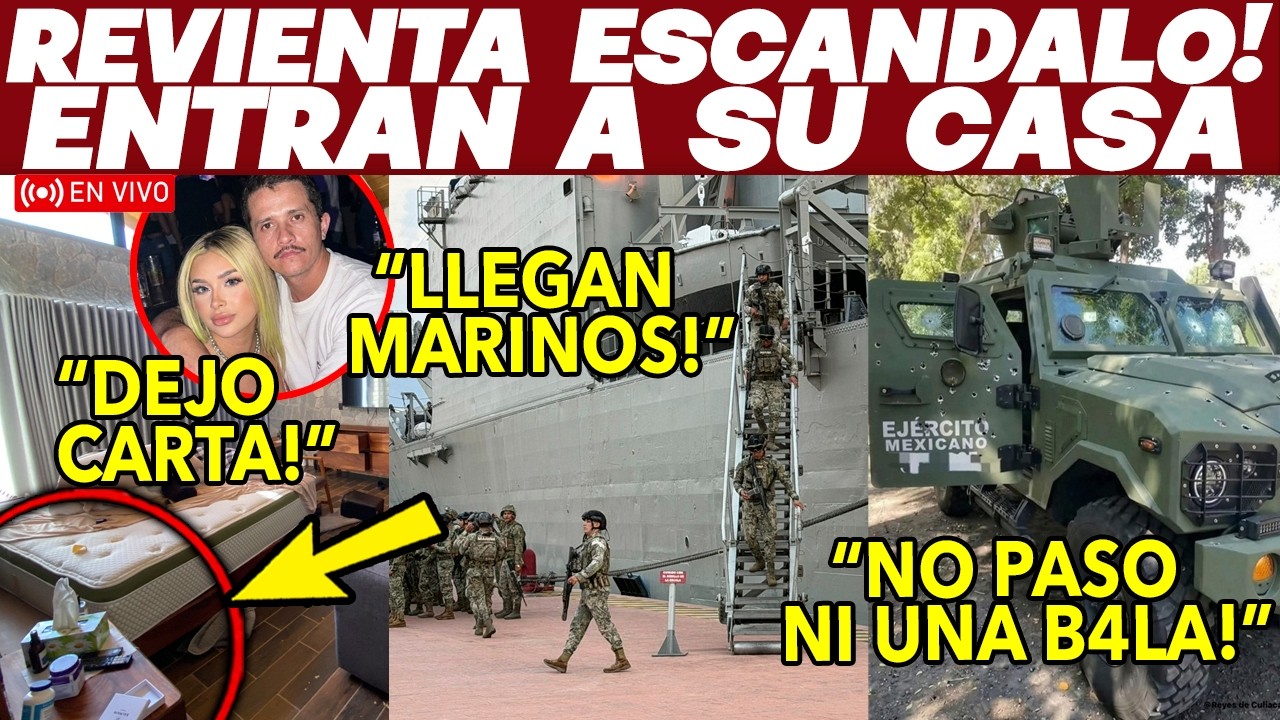 BOMBAZ00! ENTRAN A SU CASA ¡ENCUENTRAN CARTA! SACAN VIDEO. MARINA LLEGA A JALISCO, ATENTOS TODOS
