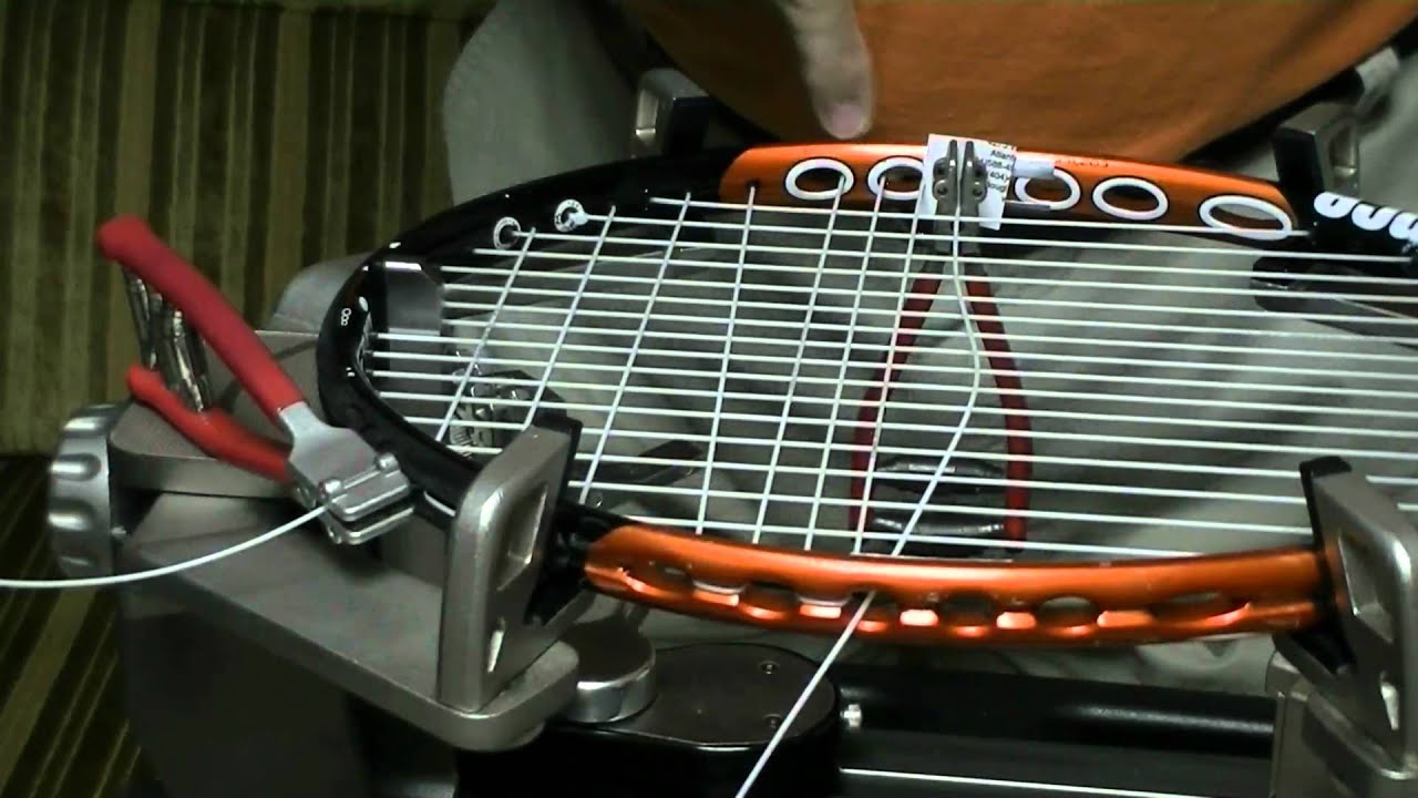 Stringing Prince Rackets - The Problem