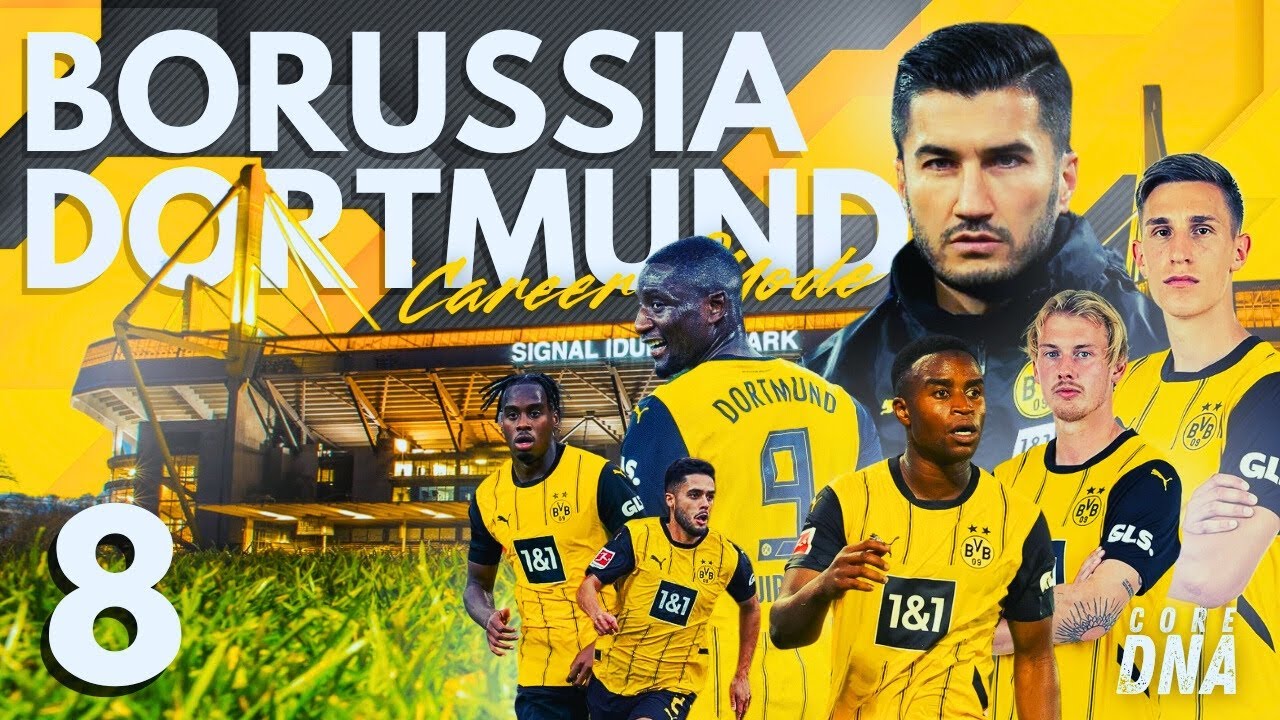 Big Decisions and Even Bigger Disappointments! | Realistic Dortmund Career Mode | EA FC 25 | Ep. 8