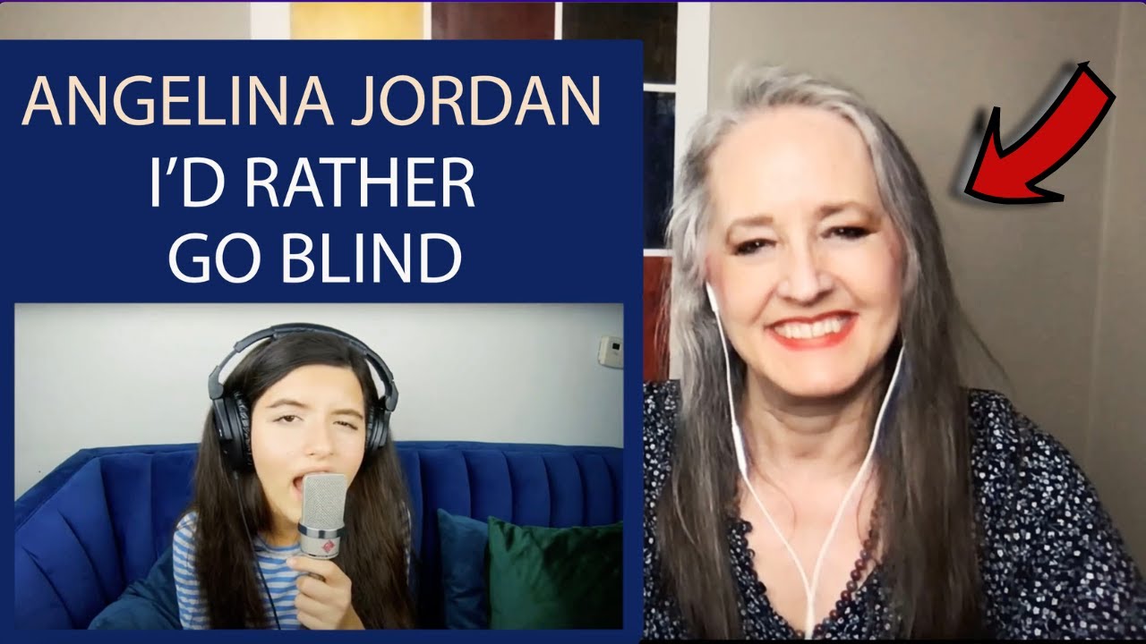 Voice Teacher Reaction to Angelina Jordan  - I'd Rather Go Blind - Etta James Cover