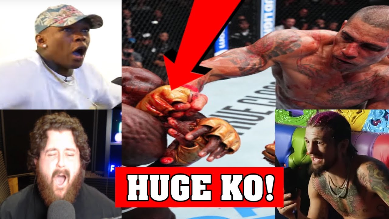 MMA WORLD REACTS TO ALEX PEREIRA KNOCKING OUT KHALIL ROUNTREE AT UFC 307!