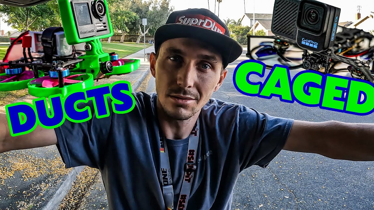 The right CINEWHOOP for you? Ducts vs Caged - Slammed Squirt VS PushOver
