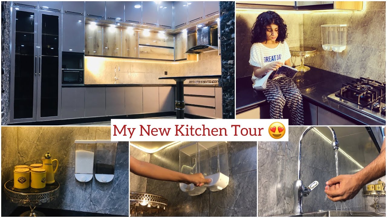 My New Kitchen Tour | No Recipe Just Kitchen Tour | Pakistani Quick And Easy Breakfast
