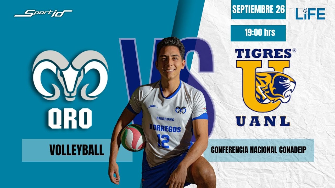 TEC QRO vs UANL |  VOLEIBOL VARONÍL | CONADEIP 1RA FUERZA
