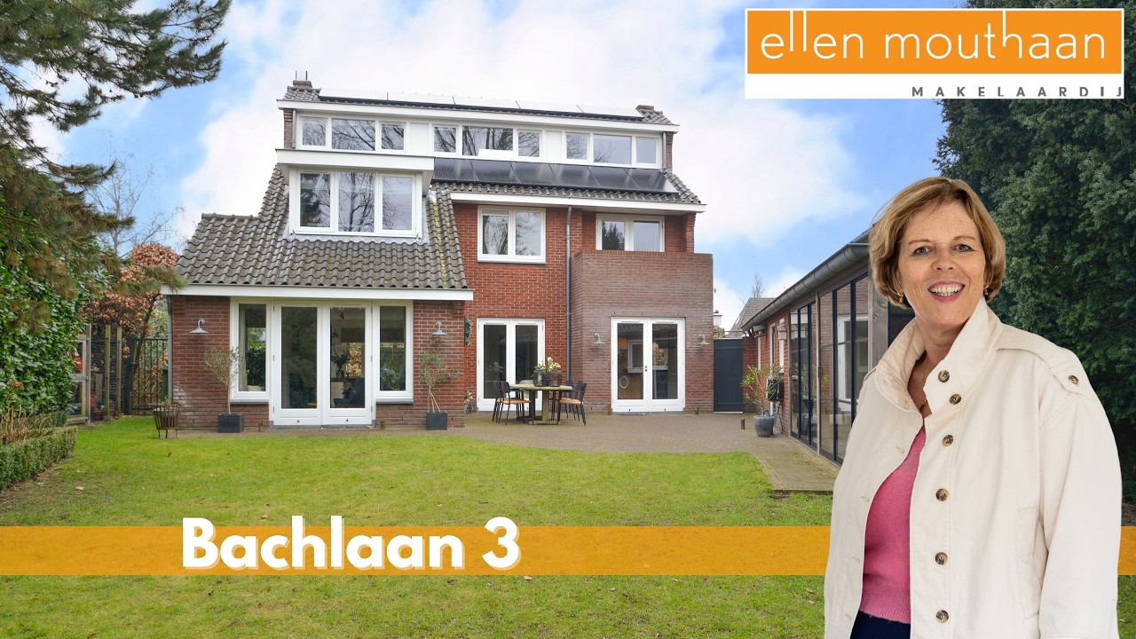 Vrijstaand familiehuis met grote tuin + tuinkamer | Bachlaan 3