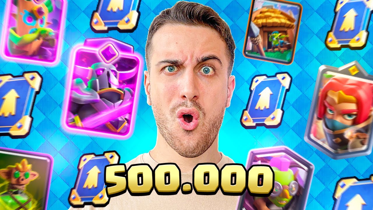 Spendo +500.000 JOLLY ELITE per MAXARE Carte su Clash Royale!