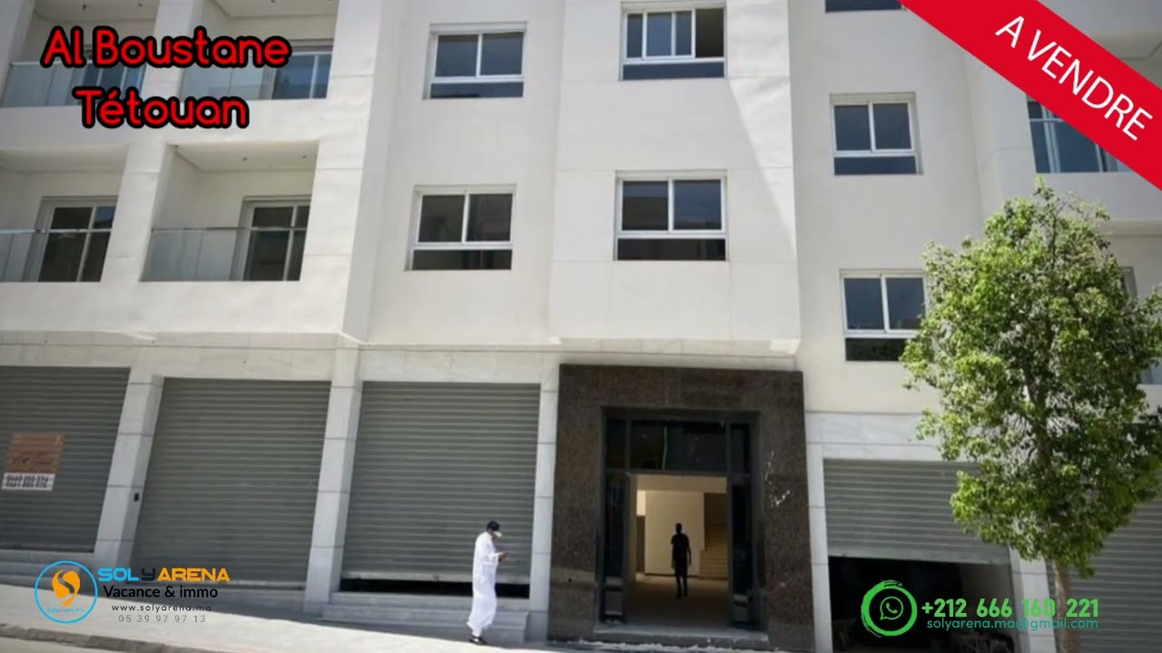 Projet immo neuf a haut BOUJARAH Tétouan  Complexe Al boustane @ مشروع سكني  جديد بحي بوجراح تطوان