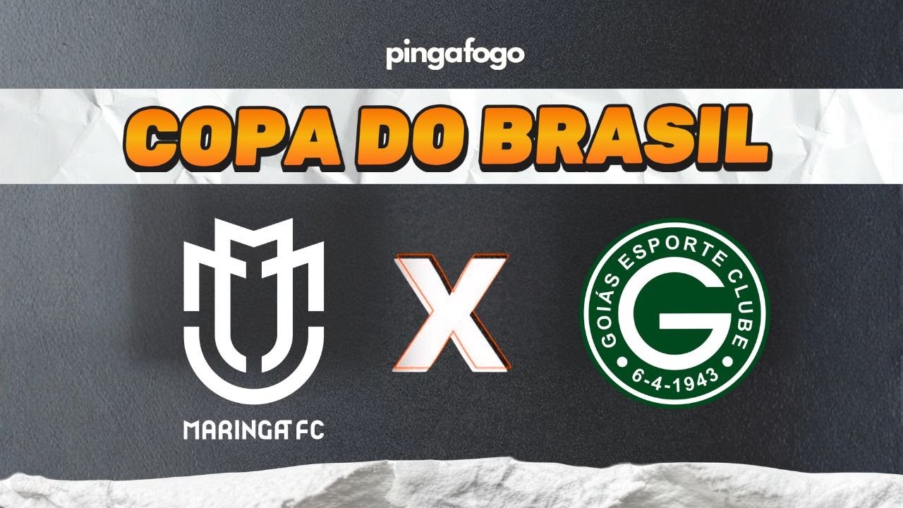 MARINGÁ FC x GOIÁS EC - Copa do Brasil (4ª Fase) | Narração AO VIVO ⚽