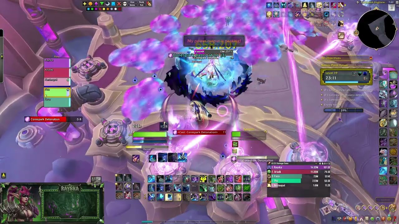 Nexus Point Xenas Mythic plus +19 Devourer DH POV